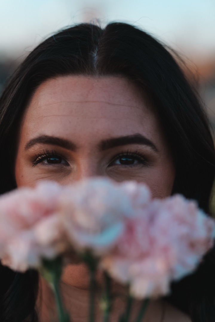 Senior prom group portrait